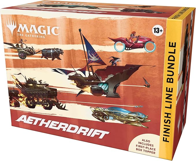Magic The Gathering Aetherdrift Finish Line Booster Bundle