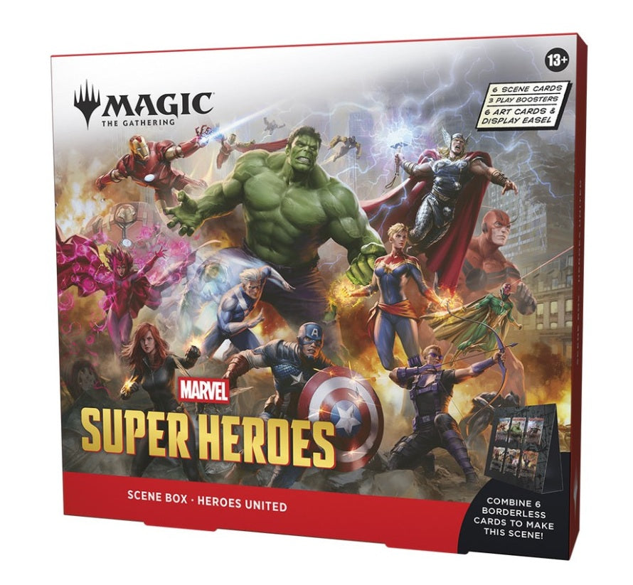 Super Heroes Scene Heroes Box