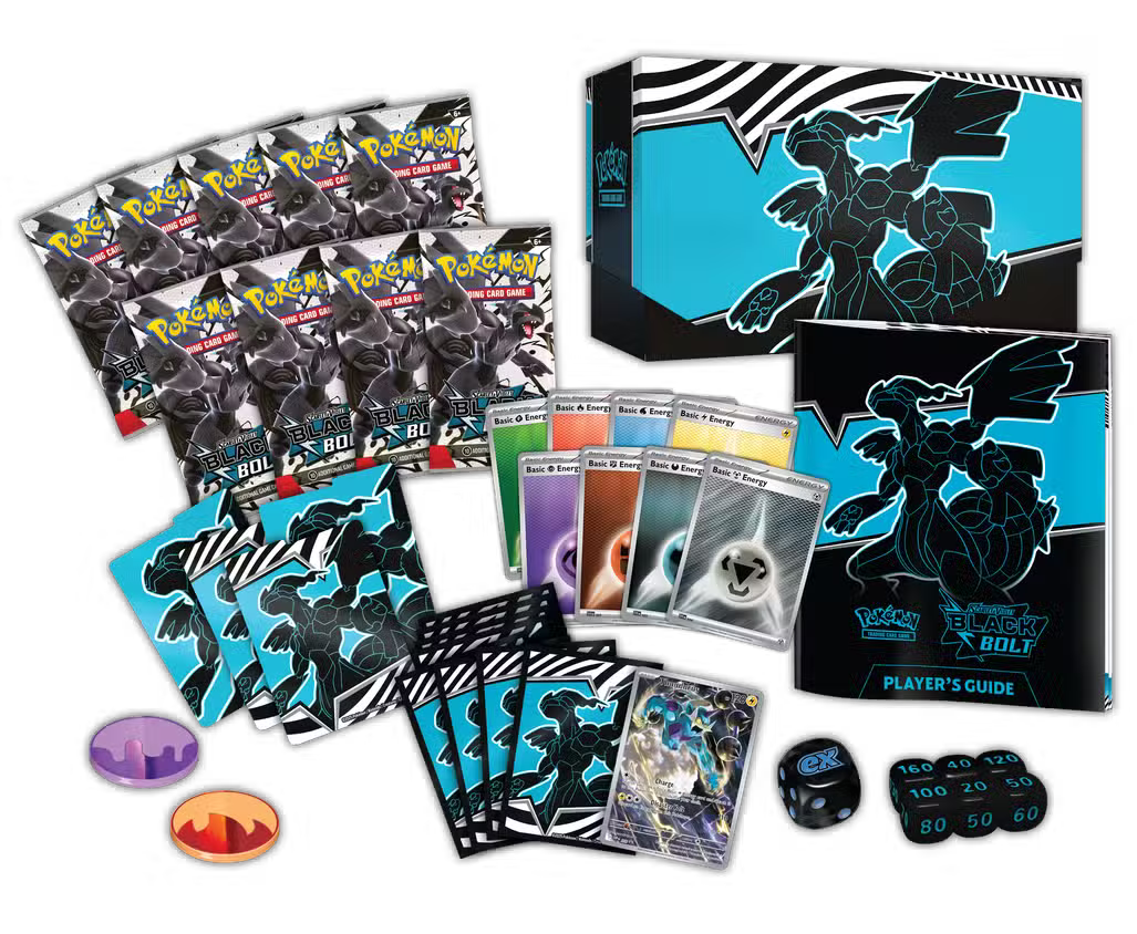 Black Bolt & White Flare Elite Trainer Box ETB