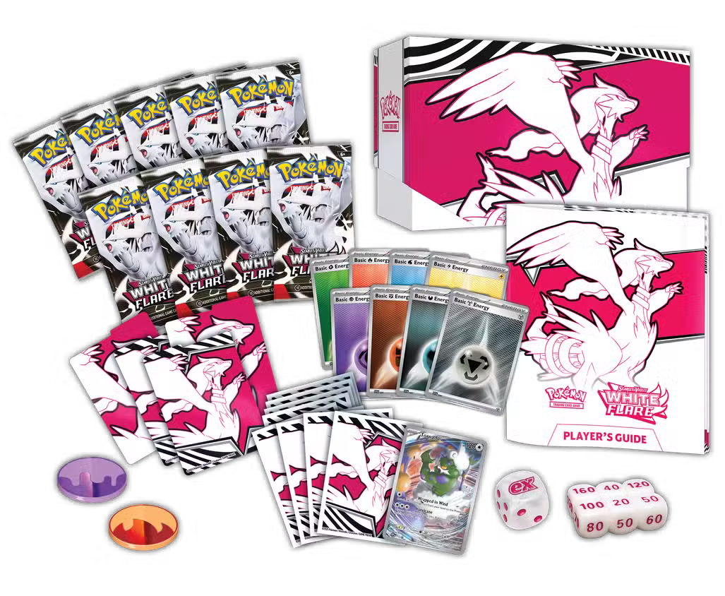 Black Bolt & White Flare Elite Trainer Box ETB