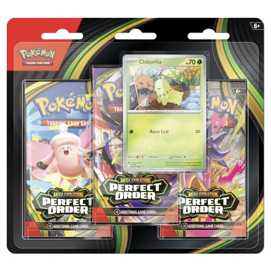 Perfect Order Blister 3 Packs Chikorita