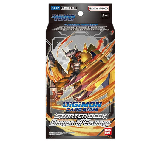 Digimon Starter Deck Dragon Of Courage