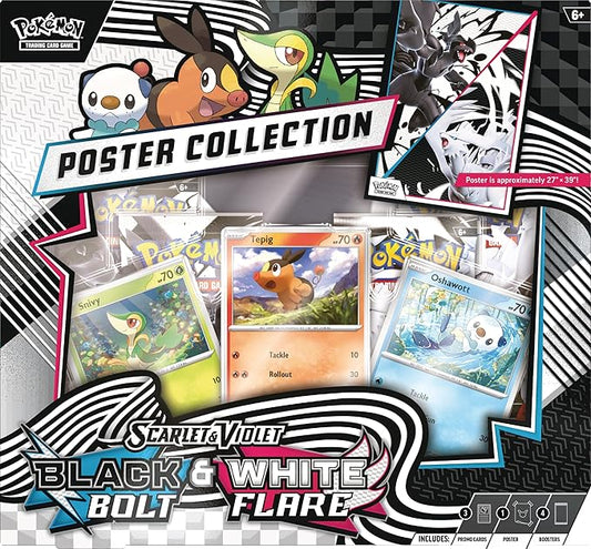 Poster Collection Black Bolt and White Flare