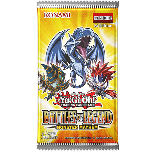 Yu-Gi-Oh! Battles Of Legends Monster Mayhem Booster Pack