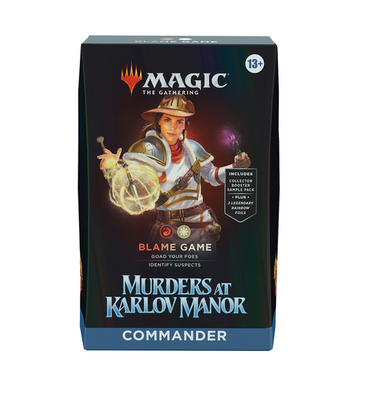 Magic The Gathering Blame Game Murders at Karlov Manor Deck