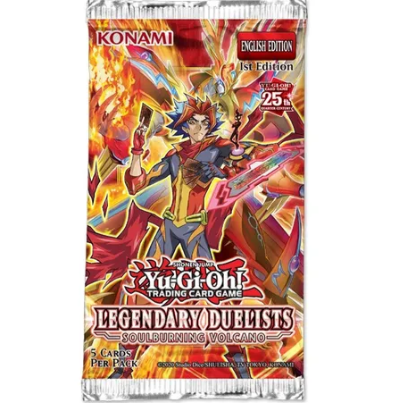 Yu-Gi-Oh! Legendary Duelists Soulburning Volcano Booster Pack