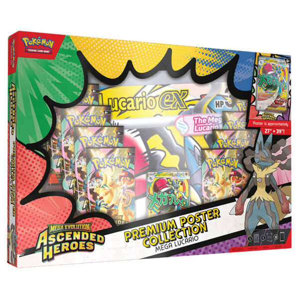 Mega Lucario Premium Poster Collection
