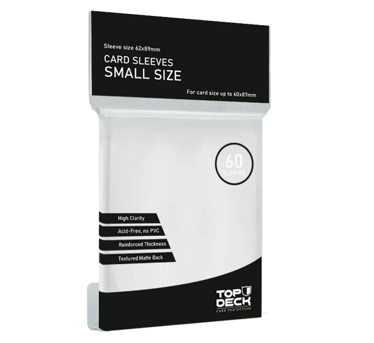 Folios TopDeck tamaño SMALL blancos