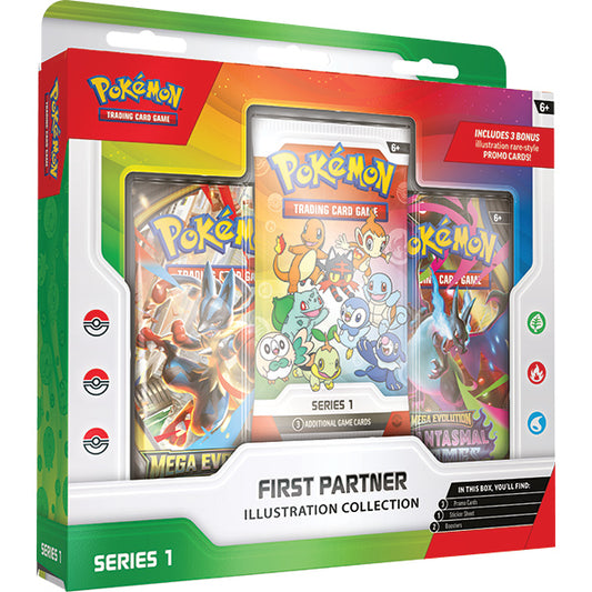 Pokemon TCG - First Partner Illustration Collection Box