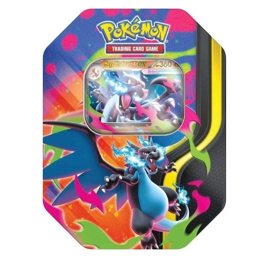 Tin Mega Charizard X EX