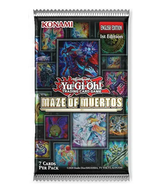 Yu-Gi-Oh Maze of Muertos Booster Pack