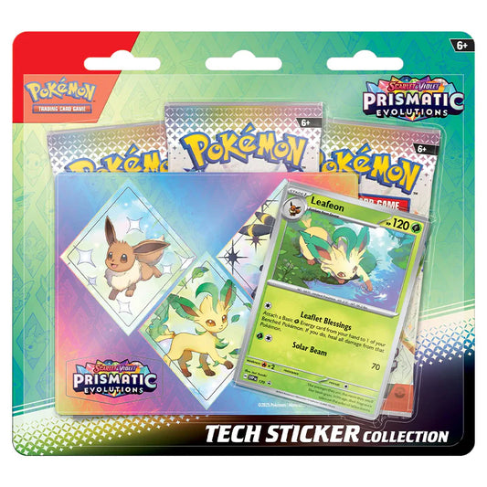 Prismatic Evolutions Tech Sticker Collection